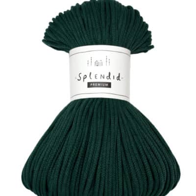 Splendid prémium zsinórfonal - fenyőzöld - 5 mm